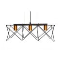 Ver imagem 2 de Luminária Pendente 3 Focos 60w 33930 Pantoja & Carmona