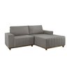 Sofá Fixo com Chaise 185cm Boreal Linho com Molas Lado Direito Meu Sofá Online - 3