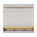 Ver imagem 5 de Painel para TV até 65 Polegadas com LED 3 Portas e 1 Prateleira Multimóveis Crcol-PTV029 Off White