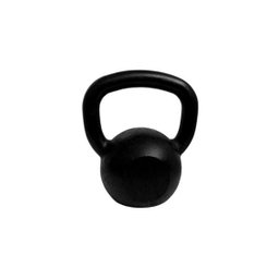 Kettlebell Pintado 6 Kg Fundidos de Minas - Preto - 1 Kettlebell Pintado 6 Kg Fundidos de Minas - Preto - 1