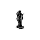 Ver imagem 1 de Escultura Estátua Decorativa Cabeça de Cavalo Pequena 50cm:preto Brilho