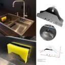 Ver imagem 7 de Kit Cuba Calha Gourmet Cozinha Pia 70x40 + Torneira Slim Monocomando + Acessórios Aço Inox 304 Cozix