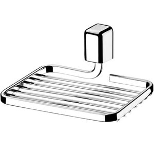 Saboneteira de Parede Essencial Schmitt Porta Sabonete em Barra Cromado