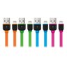 Cabo Micro USB Multilaser Smarto Go Iphone 5S/5C/6 8 Pin Sortido Wi299 - 1