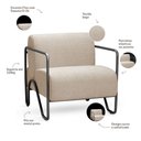 Ver imagem 4 de Kit 2 Poltronas Medelín com Pé em Metal Movellu Home