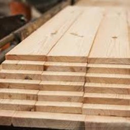 Tábua Aplainada Prateleira/artesanato de Pinus Tratado com Nós 19x1,8x95 Centímetros - Natural Único - 1