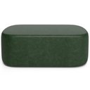 Ver imagem 3 de Puff Decorativo Orgânico para Living Quarto 100cm Doha W01 Couríssimo Verde Musgo - Lyam Decor