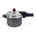 Ver imagem 1 de Panela De Pressão Indução Antiaderente 4,5 L Preta Multiflon