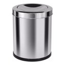 Ver imagem 1 de Lixeira Inox 13,5L Tampa Meia Esfera