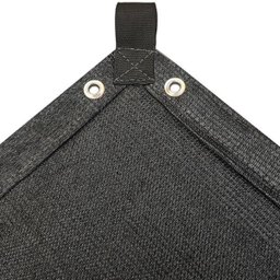 Tela Toldo Sombra Garagem Carro 90% Preto 4X2 Bainha Ilhós - 1 Tela Toldo Sombra Garagem Carro 90% Preto 4X2 Bainha Ilhós - 1