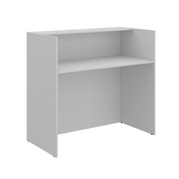 Balcão de Atendimento Recepção de 120 cm New City Cinza Web Office - 2