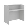 Balcão de Atendimento Recepção de 120 cm New City Cinza Web Office - 2