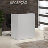 Balcão de Atendimento Recepção de 120 cm New City Cinza Web Office - 3