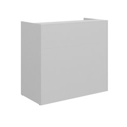 Balcão de Atendimento Recepção de 120 cm New City Cinza Web Office - 1