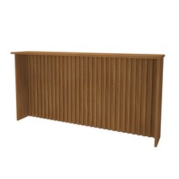Bancada Ripada para Cozinha 208cm Isadora Predilleta Freijo - 4