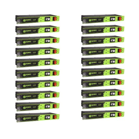 Kit com 20 Réguas para Rack com Disjuntor Dj5000 - Ipec