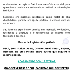 Acabamento Registro Quadrado Abs Preto Padrão Deca Cor:preto - 6