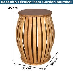 Seat Garden Mumbai Rivatti Bamboo - 4