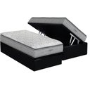 Ver imagem 1 de Cama Box Baú Solteiro: Colchão Anatômico Probel D45 Guarda Costas Próextreme Plus + Base Crc
