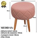Ver imagem 7 de Kit Recepção 2 Poltronas 1 Namoradeira com Puff Resistente para Sala de Espera Decor Tecido Veludo
