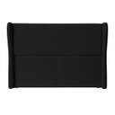 Ver imagem 3 de Cabeceira de Cama Box Diamond Viúva 120 cm Estofada Boucle Preto