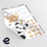 Adesivo kit infantil panda fofo com estrelas - 2