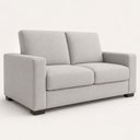 Ver imagem 5 de Sofá Namoradeira 2 Lugares Moderno 160cm Cinza Linho Black House Decor
