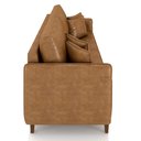 Ver imagem 7 de Sofá 3 Lugares Sala de Estar Living 232cm Asbury K01 Couríssimo Camel - Lyam Decor