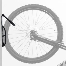 Suporte de Parede Bicicletário Bike Gancho Retrátil Vertical - 3