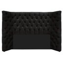 Ver imagem 6 de Kit Cabeceira e Calçadeira Baú Casal Everest P02 140cm para Cama Box Suede - Doce Sonho Móveis