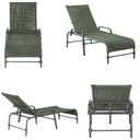 Ver imagem 4 de Kit 2 Espreguiçadeiras Corda Náutica e Mesa Garden em Alumínio para Piscina Edícula Catar