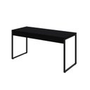 Ver imagem 5 de Mesa de Escritório Kuadra I 150cm Industrial Preto E Ônix