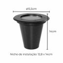 Ver imagem 2 de Embutido de Solo Led Redondo Preto 12w Ip67 2700k Bivolt Save Energy