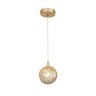 Pendente Esfera Cristal Bolha LED 7W 3000K Bivolt - 1