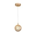 Ver imagem 1 de Pendente Esfera Cristal Bolha LED 7W 3000K Bivolt
