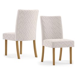 Conjunto 2 Cadeiras de Jantar Itália Multimóveis Cr5030 Cinza - 2