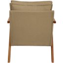 Ver imagem 6 de Kit 2 Poltrona Decorativa para Sala Recepção Consultório Reforçada em Madeira Maciça Shine Suede