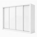 Ver imagem 2 de Guarda Roupa Casal 4 Portas de Correr e 4 Gavetas 279,3cm Premium Jade Yescasa