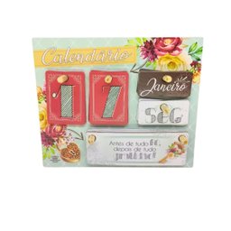 Calendário Mesa Permanente Mdf Decoração Moderna Plaquinhas Zenir&dizar Calendario Decorativo, Calen - 7