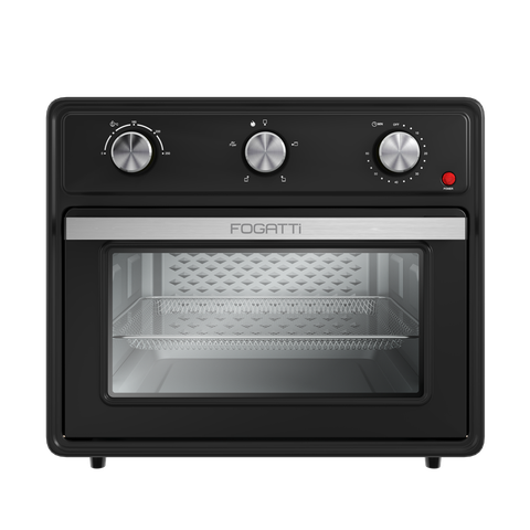 Forno Air Fryer 30 Litros Fogatti - Multifunções Preto