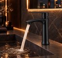 Ver imagem 4 de Torneira Lima Preta Baixa Aço Inox 304 Premium Luxo Goldenx