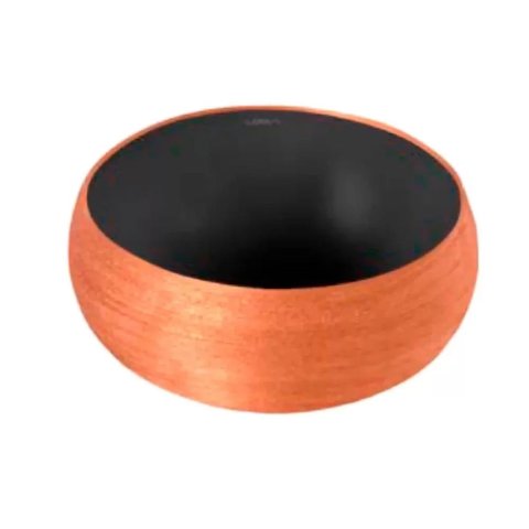 Cuba De Apoio Lexxa 31x31 Black Matte Rose Gold Lx336brg