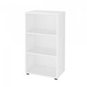 Ver imagem 6 de Escrivaninha Mesa Escritório em L 4 Gavetas e Estante 2 Prateleiras Espresso Móveis Branco