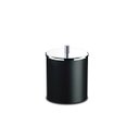Ver imagem 1 de Lixeira Pp Tampa Inox Ø 18,5 X 23 Cm 5,4l- Preto Brinox