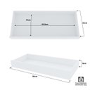 Ver imagem 5 de Mesa Escrivaninha Computador Notebook 900x420 com 1 Gaveta - Branco