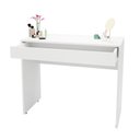 Ver imagem 3 de Mesa Escrivaninha Computador Notebook 900x420 com 1 Gaveta - Branco
