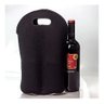 Bolsa Termica 2 Garrafas Porta Vinho Wine Bag Sacola Champanhe Neopreme Acolchoada Portatil com Alç - 6