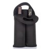 Bolsa Termica 2 Garrafas Porta Vinho Wine Bag Sacola Champanhe Neopreme Acolchoada Portatil com Alç - 5
