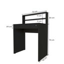 Ver imagem 4 de Escrivaninha Vib com 1 Gaveta 720*420*750mm