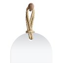 Ver imagem 2 de Espelho Decorativo Hole Alça Sisal Natural 120x40cm Oblongo